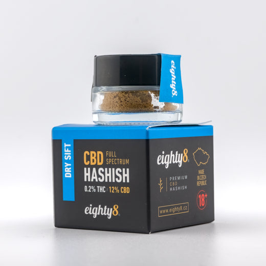 Eighty8CBD Extract Dry Sift 1g