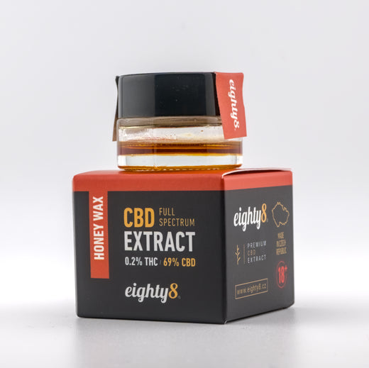 Eighty8 CBD Extract Honey Wax 1g