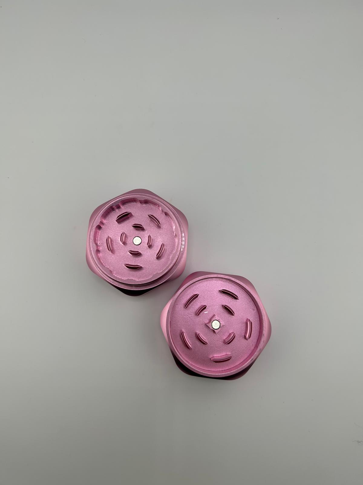 Metall Grinder „Katana“ – Rosa Edition