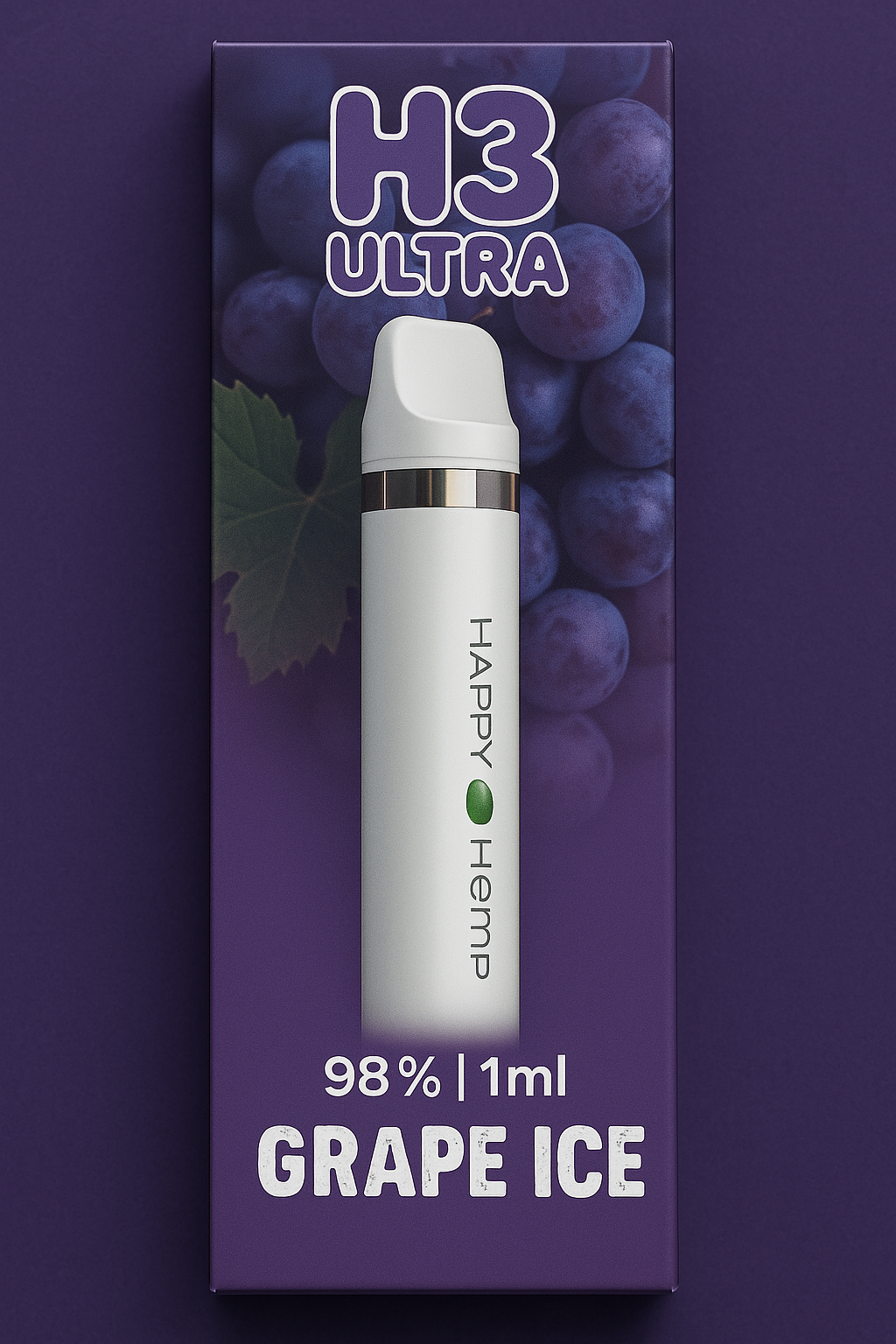 H3 Ultra Blueberry Blast Vape 98% – Happy Hemp