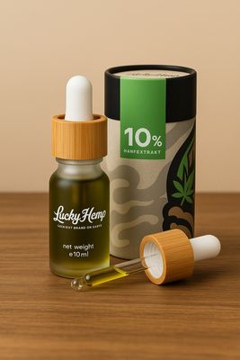 Lucky Hemp Hanfextrakt 10 % – Natürliches CBD-Öl 10 ml