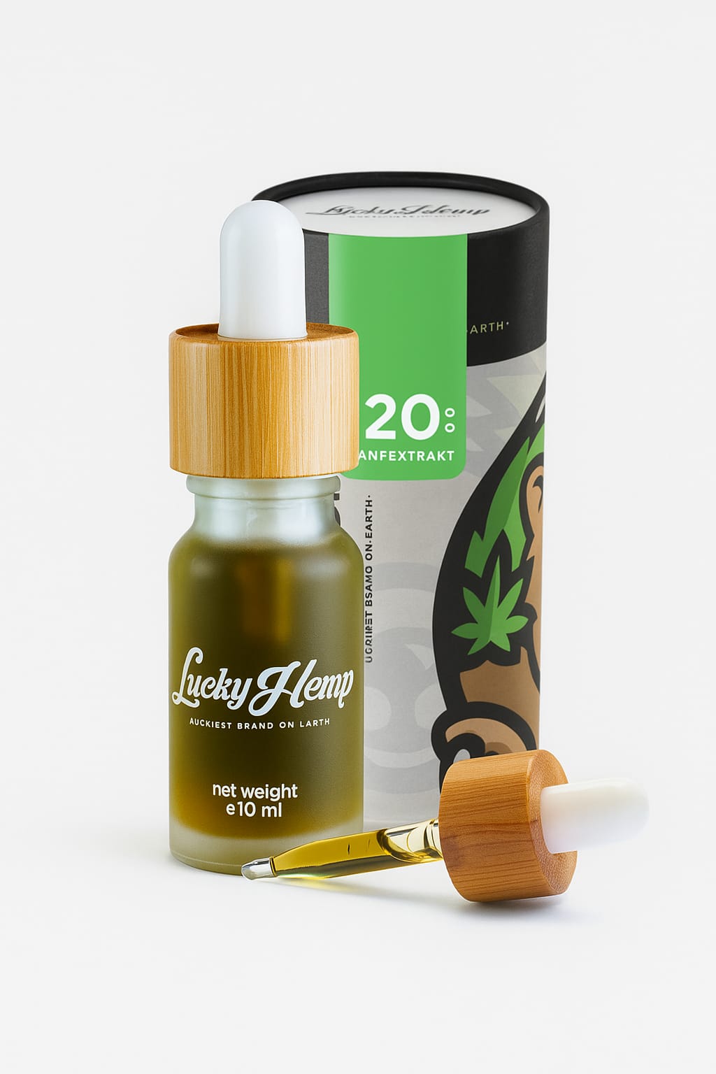 CBD Hanfextrakt Öl 20 % – Produktabbildung