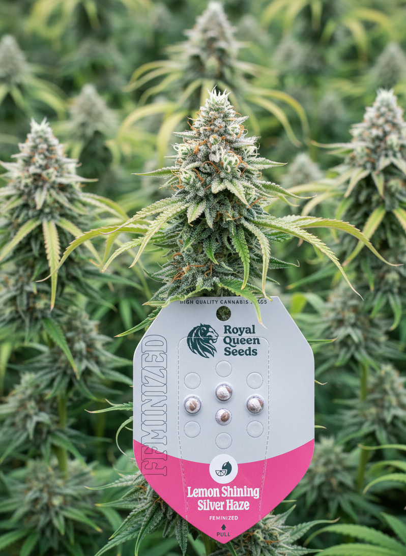 🌟 Lemon Shining Silver Haze (Feminisiert)