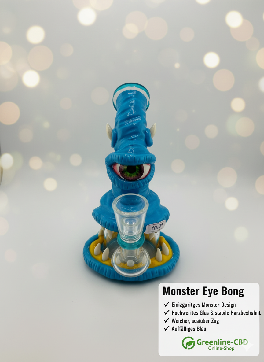 Monster Eye Bong – Blau