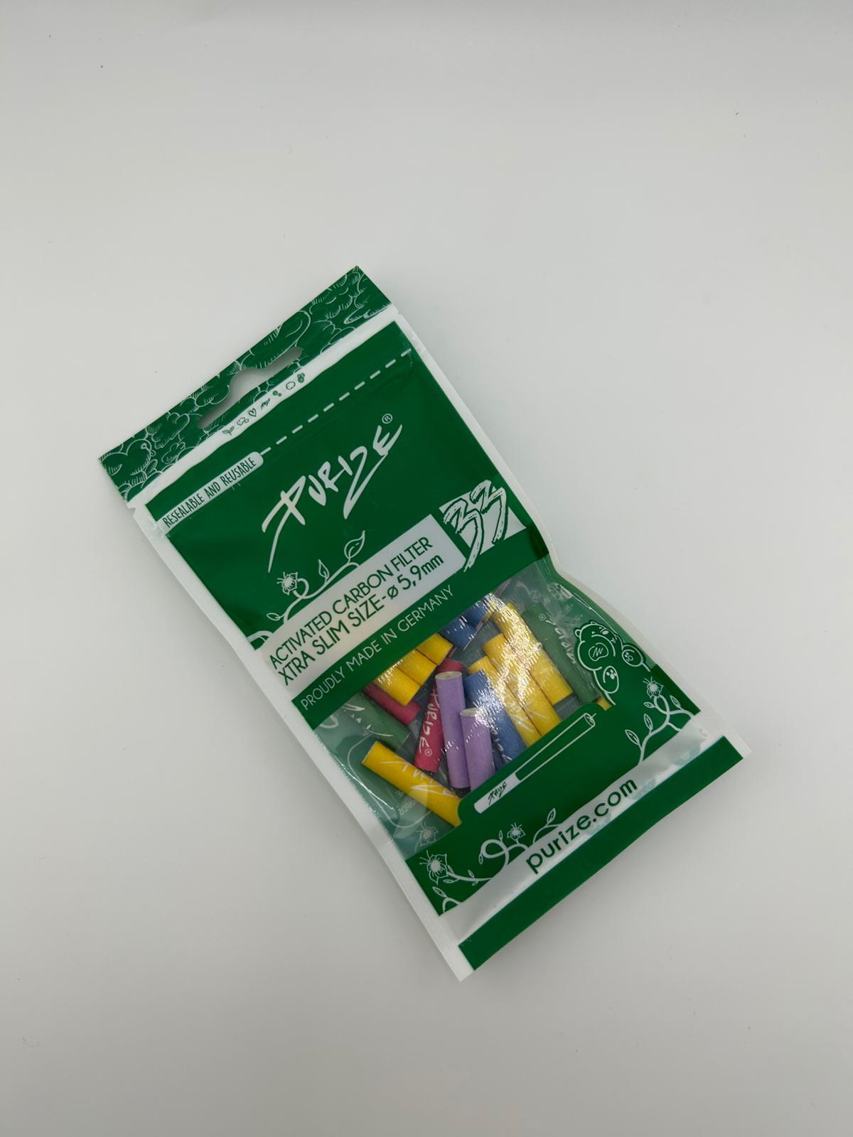 Purize Aktivkohlefilter Xtra Slim Mix (50 Stück)